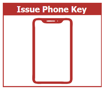 Issue Phone Key button