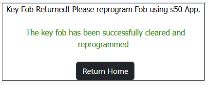 Key Issued